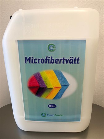 CleanCenter Flytande Tvättmedel Microfiber, 10 liter