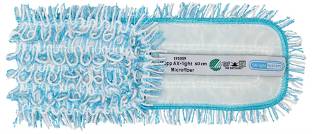 K-Mopp Kleano AX Light Ljusblå/Vit, 60cm