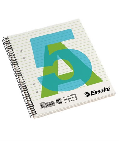 Kollegieblock Esselte Linjerat A5