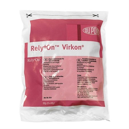Virkon Rely-On Doseringspåsar 5x10 gr