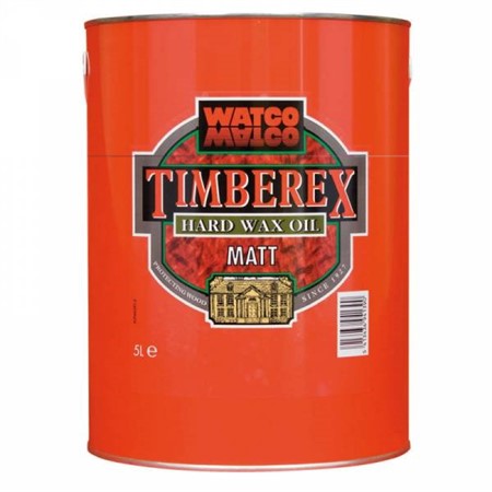 Timberex Hard Wax Oil Matt Ofärgad, 5 liter