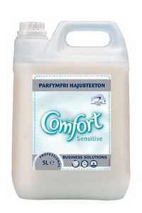 Comfort Sköljmedel Sensitive Vit, 5 liter, (2st/krt)