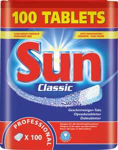 Maskindisk Sun Tabletter Svanenmärkt, 100-pack
