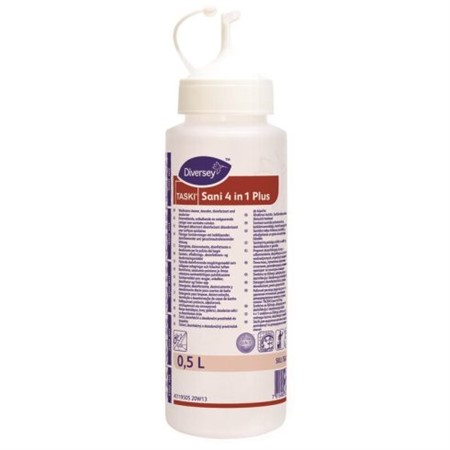 Appliceringsflaska Sani 4 in 1 Röd, 500ml