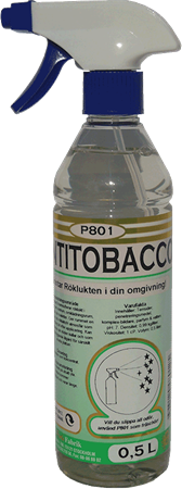 Luktförbättrare Anti Tobacco Spray, 500 ml