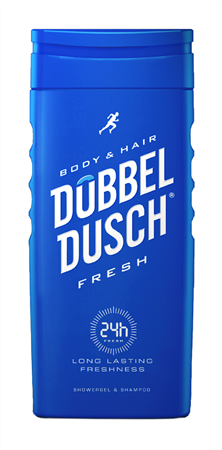 Dubbeldusch Fresh Blå, 500ml