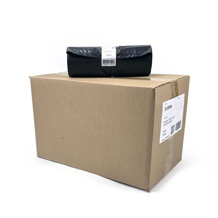 Sopsäck Knyt Svart, 125L, (150st/krt)